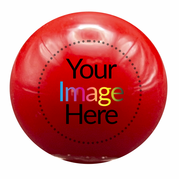 Custom 20mm Red Gloss Bubblegum Beads-INCLUDES GLOSS FINISH (NEW)