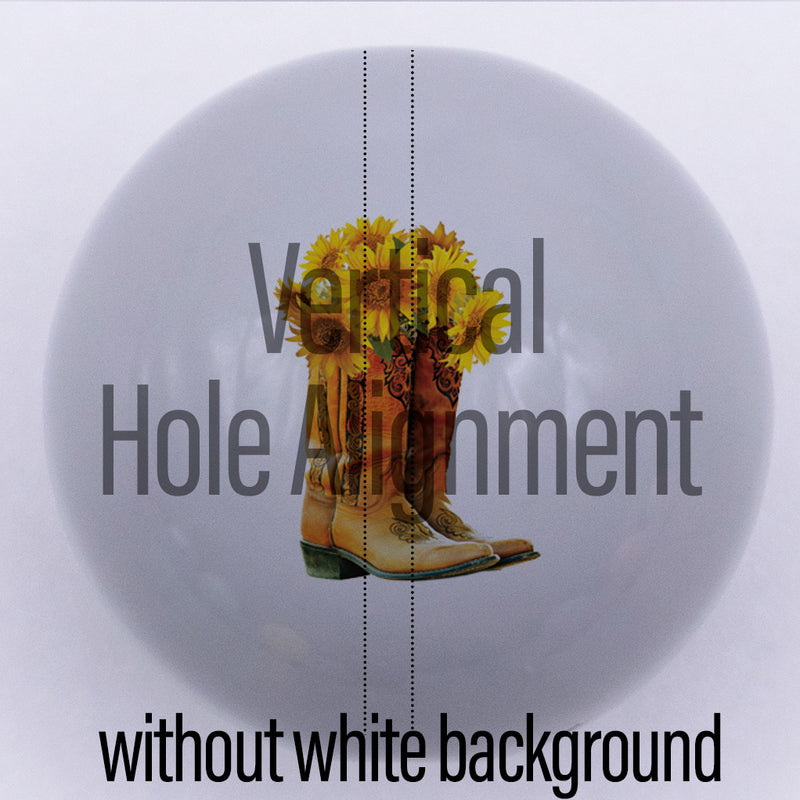 20mm gray gloss custom printed bubblegum bead  without white background vertical hole alignment
