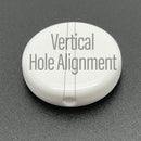 2 different IMAGES- 20mm White Gloss FLAT Beads-INCLUDES GLOSS FINISH (NEW)