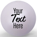 Personalized Name or Word individual 20mm Matte White Pearl Bubblegum Beads