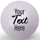 Personalized Name or Word individual 16mm Matte White Pearl Bubblegum Beads