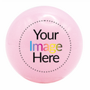 Custom Baby Pink Jelly Semi Transparent 20mm Bubblegum Beads