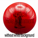 Custom 20mm Red Gloss Bubblegum Beads-INCLUDES GLOSS FINISH (NEW)