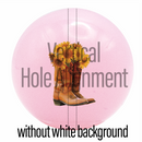 Custom Baby Pink Jelly Semi Transparent 20mm Bubblegum Beads