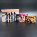 Three piece set custom photo building brick legos small medium large horizontal