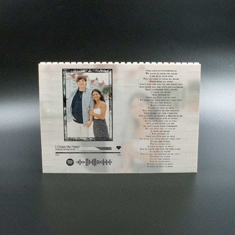 Spotify Personalized Large Horizontal Brick