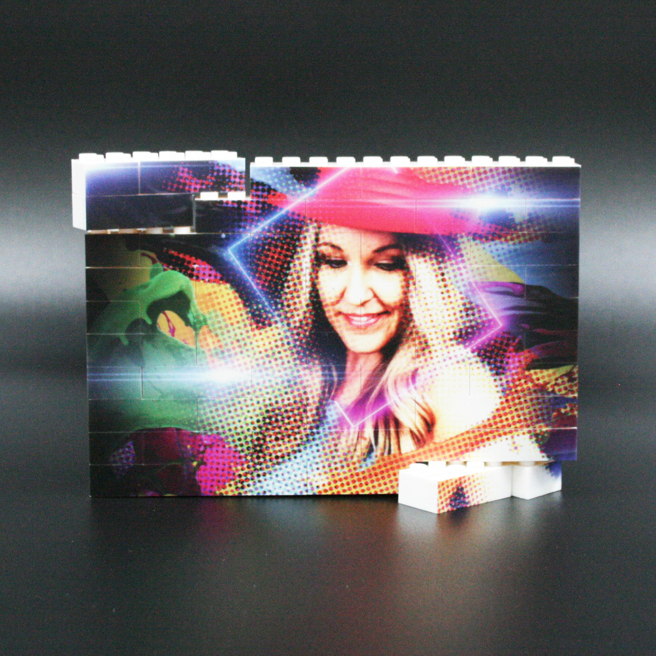 Custom Photo Building Brick - medium horizontal